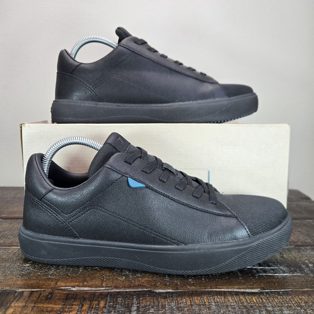 Vessi Soho Sneaker Womens Size 10 Waterproof Shoes Casual Asphalt Black Black